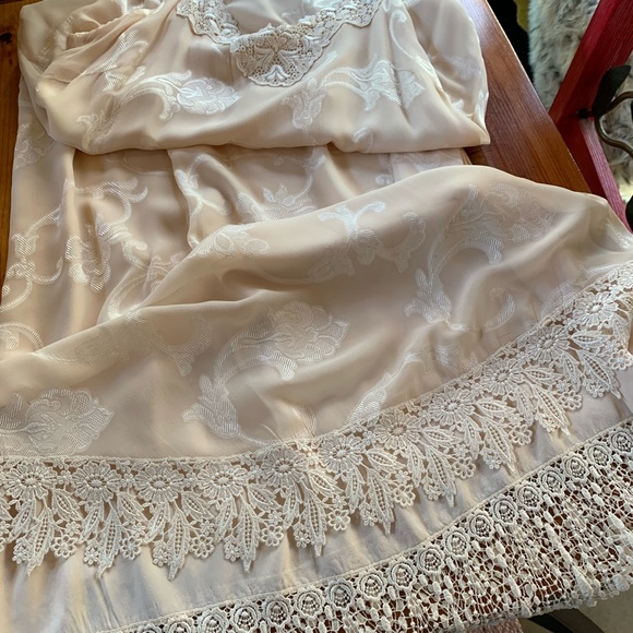 Martin McCrea 2 Piece Slip Dress + Shawl - Picture 7 of 8